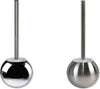 Portascopino-Spazzolone-Tondo-Da-Bagno-Acciaio-Lucido-Satinato-Arredo-37-X-13-Cm