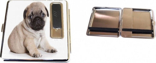 PORTASIGARETTE SIGARETTE + ACCENDINO ANTIVENTO RICARICABILE USB IN METALLO Salute e cura della persona/Articoli per fumatori/Accessori per sigarette/Portasigarette e porta tabacco Trade Shop italia - Napoli, Commerciovirtuoso.it