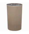 Portaspazzolini Bicchiere Dentifricio Accessori Arredo Bagno Tortora 3 Fori 79190