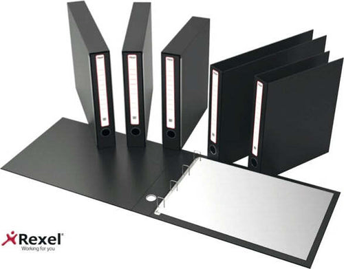 Portatabulati KM UNI - con custodia - 12''x28 cm - dorso 5 cm - nero - Rexel Cancelleria e prodotti per ufficio/Archivio ufficio e accessori per scrivania/Raccoglitori e accessori per raccoglitori/Raccoglitori/Portalistini Eurocartuccia - Pavullo, Commerciovirtuoso.it