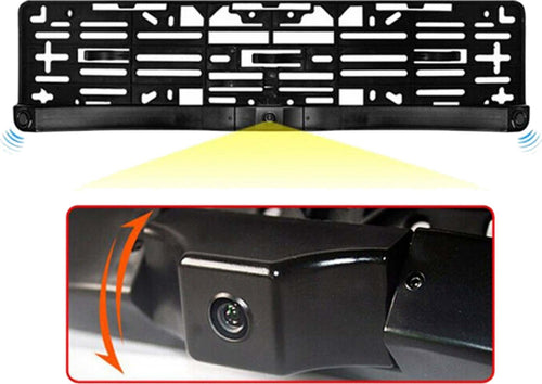 PORTATARGA CON TELECAMERA KIT RETROMARCIA TELECAMERA PORTATARGA 2 SENSORI Elettronica/Elettronica per veicoli/Elettronica per auto/Telecamera posteriore Trade Shop italia - Napoli, Commerciovirtuoso.it