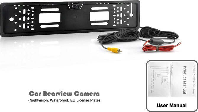 PORTATARGA CON TELECAMERA RETROMARCIA AUTO RETROCAMERA 4 LED 170 ° VISIONE NOTTE Elettronica/Elettronica per veicoli/Elettronica per auto/Telecamera posteriore Trade Shop italia - Napoli, Commerciovirtuoso.it