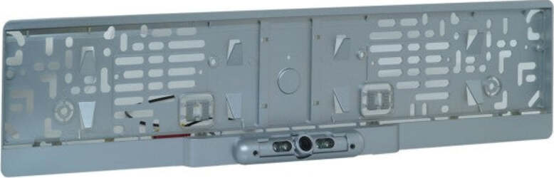 Portatarga-Con-Telecamera-Retromarcia-Retrocamera-Led-Auto-Suv-Grigio-Notturna