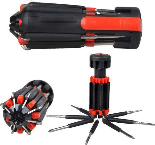 Portatile-8-In-1-Multi-Cacciavite-Con-6-Led-Torcia-Tools-Light-Up-Set