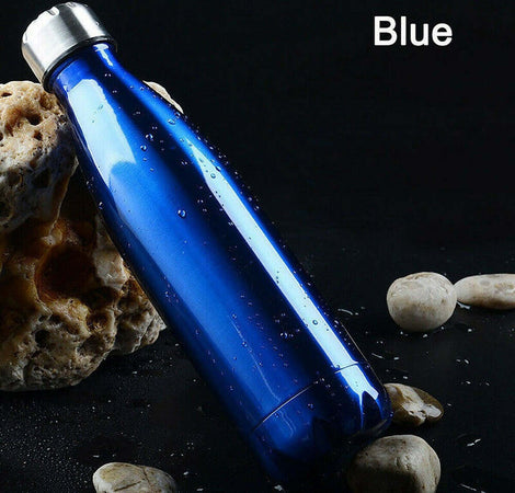 Thermos Portatile Borraccia Bottiglia D'acqua Acciaio Inox Termica Caldo Freddo 550 Ml Casa e cucina/Contenitori e barattoli/Thermos/Contenitori per bevande isolati/Thermos per bibite Trade Shop italia - Napoli, Commerciovirtuoso.it