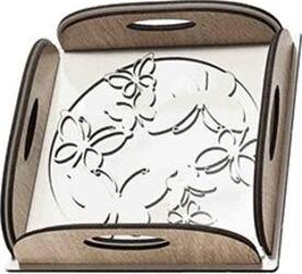 Portatovaglioli personalizzabile in legno mdf con inserto decorato 17 x h 17 cm Casa e cucina/Organizzazione interni/Contenitori e barattoli da cucina/Portaoggetti e supporti/Portatovaglioli MagiediNatale.it - Altamura, Commerciovirtuoso.it