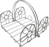 Portatovaglioli Porta Tovaglioli Tavola Cucina Metallo Cromato Fiori Con Manico Casa e cucina/Organizzazione interni/Contenitori e barattoli da cucina/Portaoggetti e supporti/Portatovaglioli Trade Shop italia - Napoli, Commerciovirtuoso.it