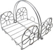 Portatovaglioli Porta Tovaglioli Tavola Cucina Metallo Cromato Fiori Con Manico Casa e cucina/Organizzazione interni/Contenitori e barattoli da cucina/Portaoggetti e supporti/Portatovaglioli Trade Shop italia - Napoli, Commerciovirtuoso.it