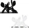 Portatovaglioli Salviette Metallo Verniciato Posate Forchette Fazzoletti 13.5x9x4cm Cucina > Accessori cucina Trade Shop italia - Napoli, Commerciovirtuoso.it