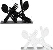 Portatovaglioli Salviette Metallo Verniciato Posate Forchette Fazzoletti 13.5x9x4cm Cucina > Accessori cucina Trade Shop italia - Napoli, Commerciovirtuoso.it
