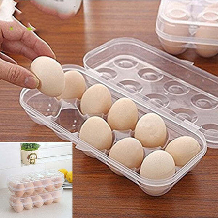 Portauovo-Porta-Uovo-10-Posti-Con-Divisorio-Per-Uova-In-Plastica-Contenitore