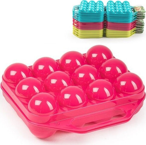 Portauovo Porta Uovo 12 Posti Con Divisorio Per Uova In Plastica Box Vari Colori Casa e cucina/Organizzazione interni/Contenitori e barattoli da cucina/Portaoggetti e supporti/Cestini porta uova Trade Shop italia - Napoli, Commerciovirtuoso.it