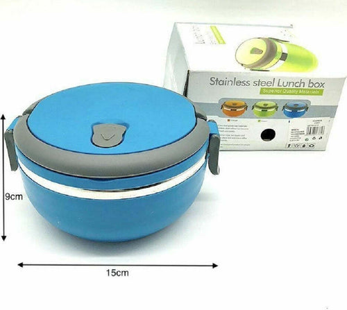 Portavivande Ermetico 700 Ml Contenitore Inox Abs Contenitore Porta Pranzo Cucina > Thermos e Shaker Trade Shop italia - Napoli, Commerciovirtuoso.it