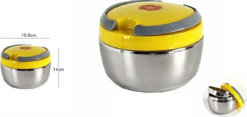 Portavivande Ermetico 800 Ml Contenitore Inox Abs Contenitore Porta Pranzo Casa, arredamento e bricolage > Cucina > Thermos e Shaker Trade Shop italia - Napoli, Commerciovirtuoso.it