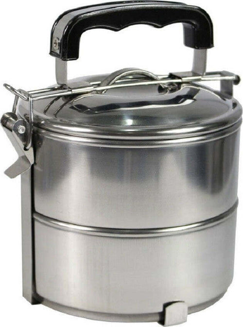 Portavivande Piramide 2 Livelli Contenitore Porta Pranzo Vivande Cibo Alimenti Casa, arredamento e bricolage > Cucina > Thermos e Shaker Trade Shop italia - Napoli, Commerciovirtuoso.it