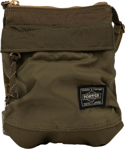PORTER-YOSHIDA-&-CO-Force-borsello-in-nylon-in-olive-da-uomo