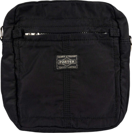 PORTER-YOSHIDA-&amp;-CO-Mile-borsa-a-tracolla-verticale-in-nero-da-uomo
