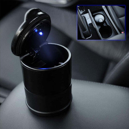 Posacenere Universale Per Auto Led Luce Portatile Antivento Plastica Antiodore Auto e Moto/Parti per auto/Allestimenti interni/Posacenere Trade Shop italia - Napoli, Commerciovirtuoso.it