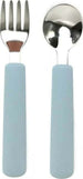 Posate-per-Bambini-Forchetta-E-Cucchiaino---Blue-Wave