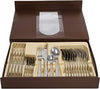 posate set 24pz acciaio in scatola modello punta sciabola Casa e cucina/Stoviglie/Posate/Set di posate/Set di posate miste Led Mall Home - Napoli, Commerciovirtuoso.it