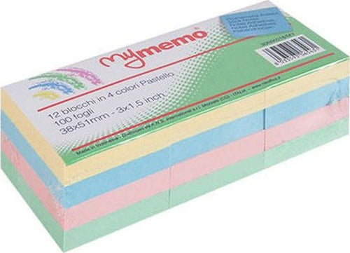 Post-it-my-memo-38x51-pastello-cf.12-Nobrand