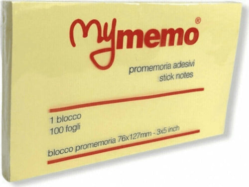 Post-it-my-memo-76x127-giallo-cf.12-Nobrand