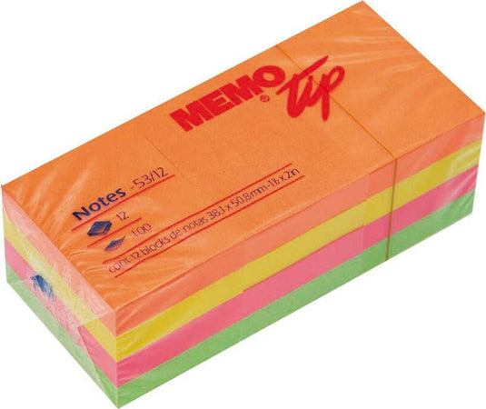 Post-it-nik-38x50-assortiti-cf.12-Nobrand