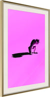 Poster-Monkey-on-Pink-Background