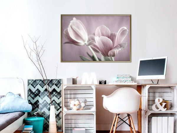 Poster-Pastel-Tulips-I