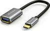 POSUGEAR Cavo OTG Type Cavo Adattatore OTG USB C Maschio a USB 3.0 Femmina 5 Gbps, Compatibile Huawei, Honor, Moto, Samsung, Oneplus, Sony, Xiaomi, Pocophone , Apple Tablet e Notebook