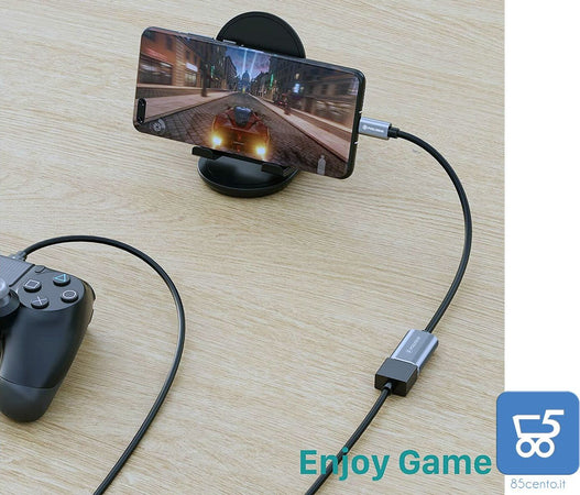 POSUGEAR Cavo OTG Type Cavo Adattatore OTG USB C Maschio a USB 3.0 Femmina 5 Gbps, Compatibile Huawei, Honor, Moto, Samsung, Oneplus, Sony, Xiaomi, Pocophone , Apple Tablet e Notebook