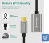 POSUGEAR Cavo OTG Type Cavo Adattatore OTG USB C Maschio a USB 3.0 Femmina 5 Gbps, Compatibile Huawei, Honor, Moto, Samsung, Oneplus, Sony, Xiaomi, Pocophone , Apple Tablet e Notebook