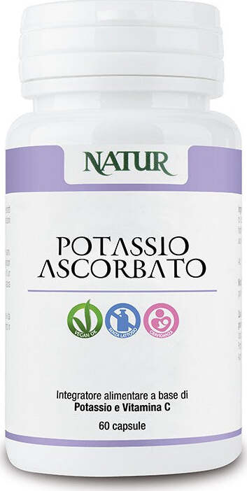 Potassio-Ascorbato-Natur-60-capsule-vegetali-Integratore-alimentare