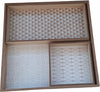 Potiron Tris di vassoi in MDF Casa e cucina/Stoviglie/Piatti ciotole e vassoi/Piatti per servire/Vassoi/Vassoi da portata Scontolo.net - Potenza, Commerciovirtuoso.it