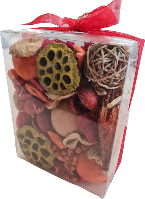 Potpourri di Fiori e Bacche decorazione natalizia profumata per interno Casa e cucina/Decorazioni per interni/Candele e portacandele/Candele/Candele a colonna MagiediNatale.it - Altamura, Commerciovirtuoso.it