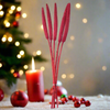 Confezione Potpourri colore rosso decorazione per interno h 78 cm
