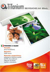 Pouches - A4 - 216x303 mm - 2x80 micron - Titanium - conf. 100 pezzi Cancelleria e prodotti per ufficio/Elettronica per ufficio/Accessori/Pouches per plastificatrici Eurocartuccia - Pavullo, Commerciovirtuoso.it
