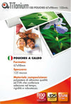 Pouches - badge - 67x98 mm - 2x125 micron - Titanium - conf. 100 pezzi Cancelleria e prodotti per ufficio/Elettronica per ufficio/Accessori/Pouches per plastificatrici Eurocartuccia - Pavullo, Commerciovirtuoso.it