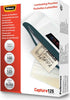Pouches Capture125 - 60x90 mm - 2x125 micron - Fellowes - scatola 100 pezzi Cancelleria e prodotti per ufficio/Elettronica per ufficio/Accessori/Pouches per plastificatrici Eurocartuccia - Pavullo, Commerciovirtuoso.it