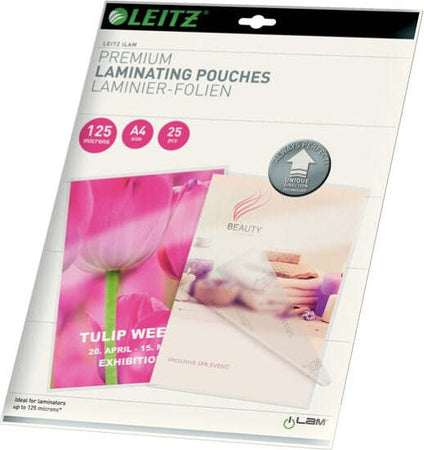 Pouches iLAM UDT - plastificazione a caldo - A4 - 216 x 303 mm - 2 x125 micron - Leitz - scatola 25 pezzi Cancelleria e prodotti per ufficio/Elettronica per ufficio/Accessori/Pouches per plastificatrici Eurocartuccia - Pavullo, Commerciovirtuoso.it