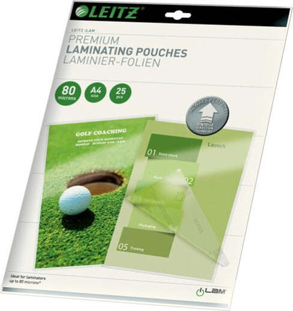 Pouches iLAM UDT - plastificazione a caldo - A4 - 216x303 mm - 2x80 micron - Leitz - scatola 25 pezzi Cancelleria e prodotti per ufficio/Elettronica per ufficio/Accessori/Pouches per plastificatrici Eurocartuccia - Pavullo, Commerciovirtuoso.it