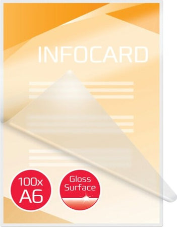 Pouches per plastificazione - A6 - 111x154 mm - 2x75 micron - GBC - scatola 100 pezzi Cancelleria e prodotti per ufficio/Elettronica per ufficio/Accessori/Pouches per plastificatrici Eurocartuccia - Pavullo, Commerciovirtuoso.it