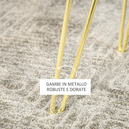 Pouf-Contenitore-2-in-1-con-Funzione-Sgabello-e-Tavolino-in-Legno-e-Velluto-Verde-negozio-portaoggetti-,-Metallo-con-Finitura-Oro,-36x36x45cm-F838-033A