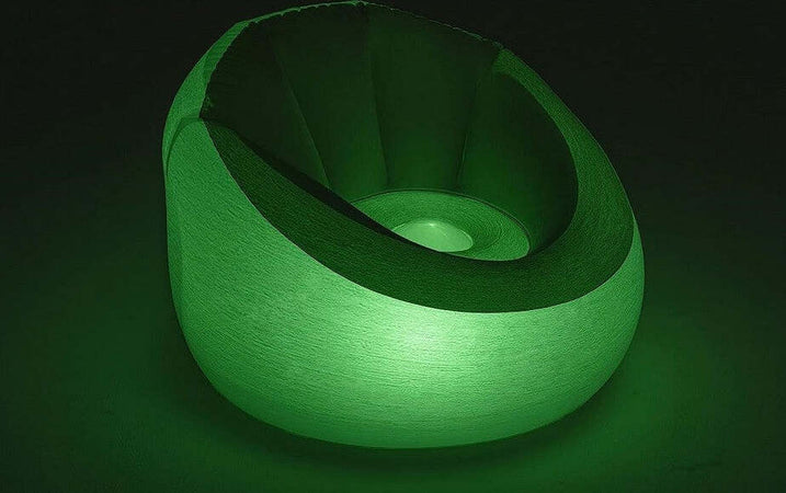 Pouf Gonfiabile Rotondo Con Luce Led Integrata 102 X 97 X 71 Cm Multicolor 75086 Giochi e giocattoli/Sport e giochi all'aperto/Giochi aquatici e piscine per bambini/Canotti e gonfiabili galleggianti Trade Shop italia - Napoli, Commerciovirtuoso.it