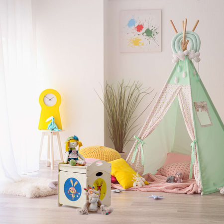 Pouf in Legno per Bambini - I Troncotti Dida