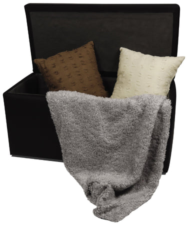 Pouf contenitore in ecopelle durevoli impermeabili santorini per esterni design moderno ideali per il relax in piscina