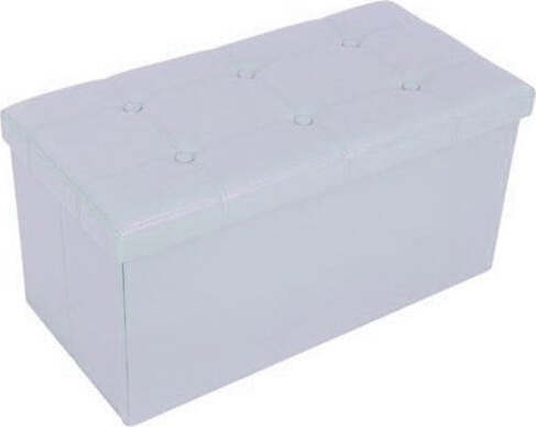 Pouf Scatola Contenitore Rettangolare Similpelle Cassapanca Poggiapiedi Colore Casa e cucina/Arredamento/Camera da letto/Bauli Trade Shop italia - Napoli, Commerciovirtuoso.it