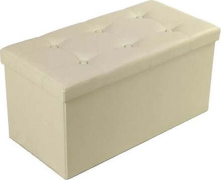 POUF SCATOLA CONTENITORE RETTANGOLARE SIMILPELLE CASSAPANCA POGGIAPIEDI COLORE Casa e cucina/Arredamento/Camera da letto/Bauli Trade Shop italia - Napoli, Commerciovirtuoso.it