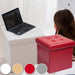 POUF SCATOLA PORTAOGGETTI PUFF POGGIAPIEDI A FORMA DI CUBO IN ECOPELLE COLORE Casa e cucina/Arredamento/Camera da letto/Bauli Trade Shop italia - Napoli, Commerciovirtuoso.it
