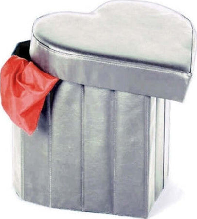 Pouf Scatola Portaoggetti Puff Poggiapiedi A Forma Di Cuore In Ecopelle Colore Casa e cucina/Arredamento/Camera da letto/Bauli Trade Shop italia - Napoli, Commerciovirtuoso.it